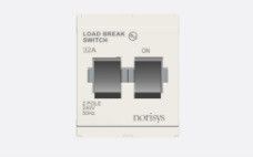 Tiny Load Break Switch Double Pole 32A