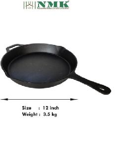 Cast Iron Skillet Pan 12 Inch