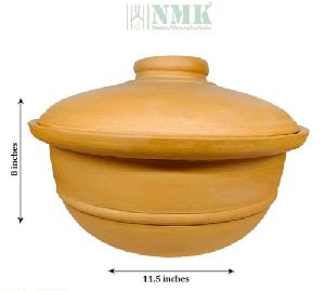 Clay Rice Pot 4.5 Ltrs