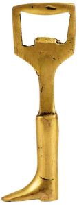 Coy Boy Boot Brass Bottle Openers