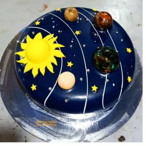 Galaxy Designer Cake