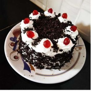 Homemade Delicious Black Forest Cake