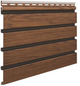 Fronto &AMP;ndash; Slat Panel Walnut V-black
