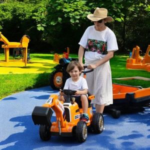 12V Kids Excavator Battery Operated Ride-on Jcb