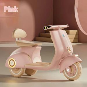 Vespa Matte Finish Kids Bike Kids Scooter Battery Operated Ride On Scooty With Remote