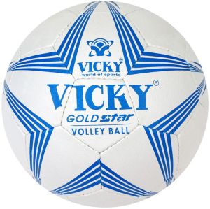 Vicky Gold Star Volley Ball  Volleyball - White-blue