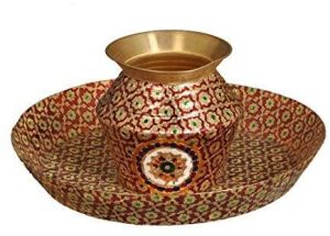 Brass Parat And Lota Set