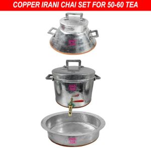 Copper Irani Tea Set