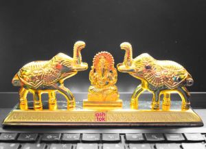 Sindoor Dabbi In Double Elephant Design