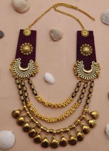 Tiendaa Premium Quality Fabric Handmade Designer Necklace