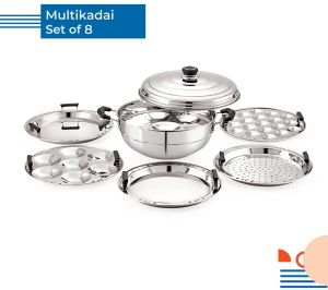 Stainless Steel Multi Kadai