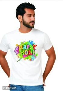 Holi Colourful Printed Mens T-shirt