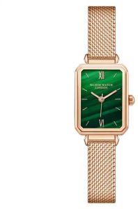 Elegant Emerald Watch