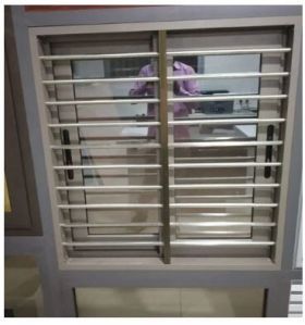 Aluminum Dumal Window With Grill