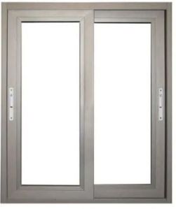 Vertical Dumal Aluminum Window