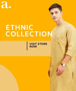 Pure Cotton Fabric Kurta