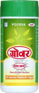 Poorva Grow-r Plant Growth Booster, Grade Standard : Bio-tech Grade, Packaging Type : Plastic Bottle