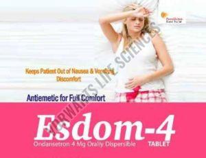 Esdom-4 Tablets, Composition : Ondansetrom