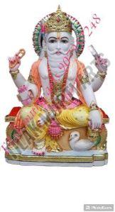 Marble Vishwakarma Statue