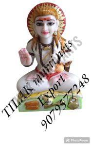 Polished Baba Balak Nath  Marble Statue