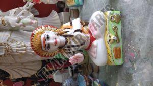 White Marble Baba Balak Nath Statue