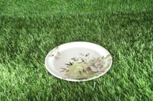 Melamine Flower Printed Dinner Plate For Catering