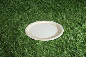 Melamine Opal White Printed Dinner Plate For Catering