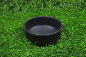 250ml Melamine Black Soup Bowl