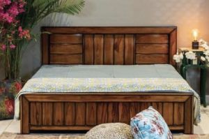 Fancy Wooden Bed