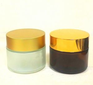 Flat Shoulder Glass Jar