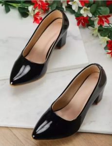 Black Patent Pumps