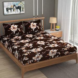 Flannel Printed Bedsheet