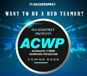 Hackersprey - Acwp Red Teaming Course