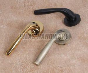 Polished P-211 Lever Door Handle Modern