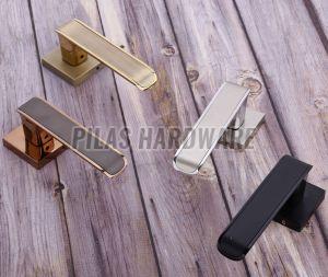 Polished P-244 Lever Door Handle Modern