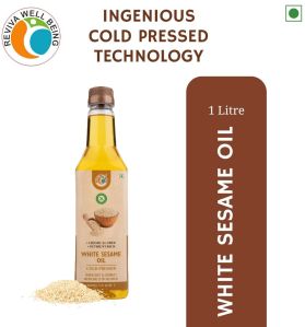 1L Cold Pressed White Sesame Oil