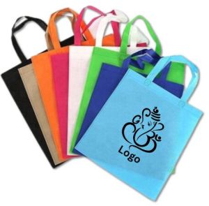 Polypropylene Printed Loop Handle Bags, Color : Multicolor for Shopping