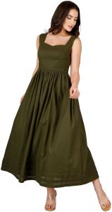 Plain Cotton Ladies Dress M, XL, XXL Casual Wear, Party Wear