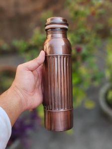 Antique Copper Water Bottle