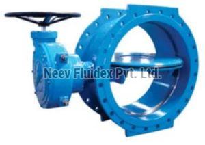 Cast Iron Double Eccentric Butterfly Valve For Industrial