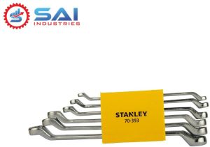 Stanley 70-393 Shallow Bi-hex Spanner Set 6x7, 8x9, 10x11, 12x13, 14x15 For Fittings