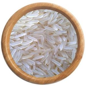 Unpolished Common Sharbati Raw Basmati Rice, Color : White, Variety : Long Grain, Packaging Type : Plastic Bags