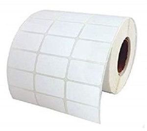 White Plain Matte Lamination Paper Bar Code Label Roll