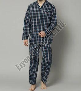 Cotton Mens Printed Night Suit, Color : Multicolor