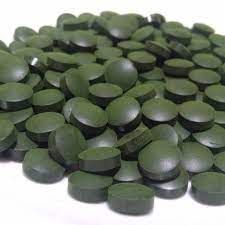 Pure Spirulina Tablets, Color : Green For Supplement Diet