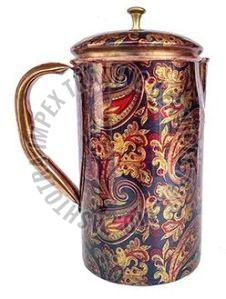 Printed Copper Jug For Storing Water