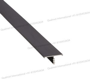 Aluminum Aluminium T Patti/profile- 22mm- Ceramic Black