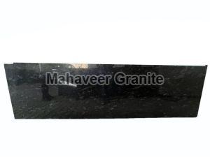 Polished Baghera Black Granite Slab For Flooring