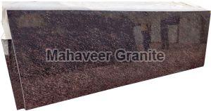 Polished Catize Brown Granite Slab For Flooring