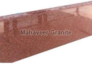 Polished K Red Granite Slab For Flooring